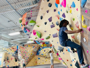 bouldering in malden climbing gym