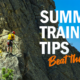 Summer Training Tips