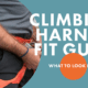 Climbing Harness Fit Guide